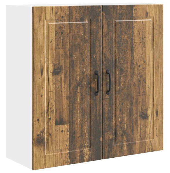 Konyhaszekrény polcokkal Öreg fa 80 x 31 x 80 cm Faanyag