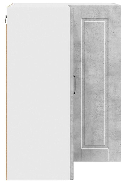 Konyhaszekrény polcokkal Beton Szürke 57 x 57 x 80 cm Faanyag