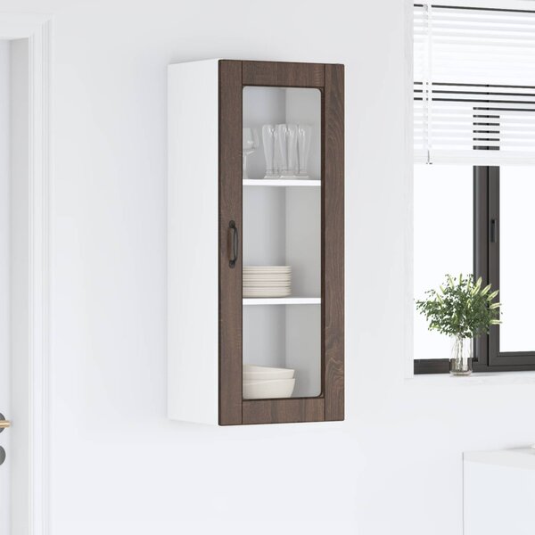 Konyhaszekrény polcokkal Barna Tölgy 40 x 31 x 100 cm Faanyag