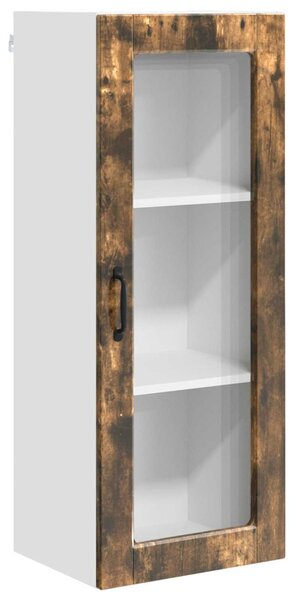 Konyhaszekrény polcokkal Füstölt tölgy 40 x 31 x 100 cm Faanyag