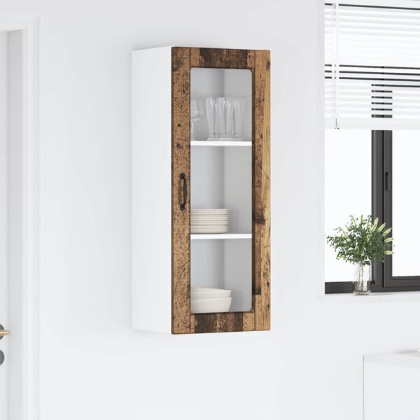 Konyhaszekrény polcokkal Öreg fa 40 x 31 x 100 cm Faanyag