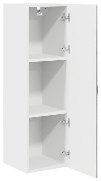 Konyhaszekrény polcokkal Szürke Sonoma 30 x 31 x 100 cm Faanyag