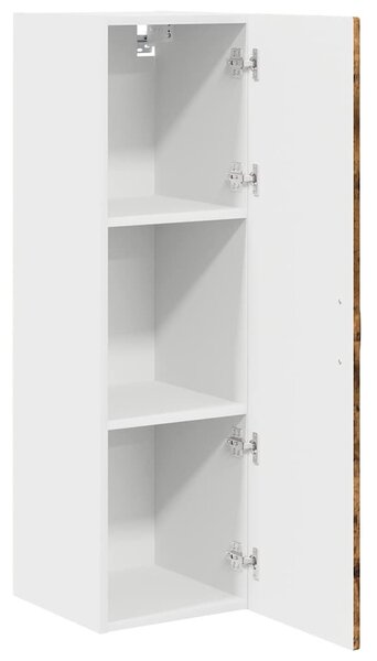 Konyhaszekrény polcokkal Füstölt tölgy 30 x 31 x 100 cm Faanyag