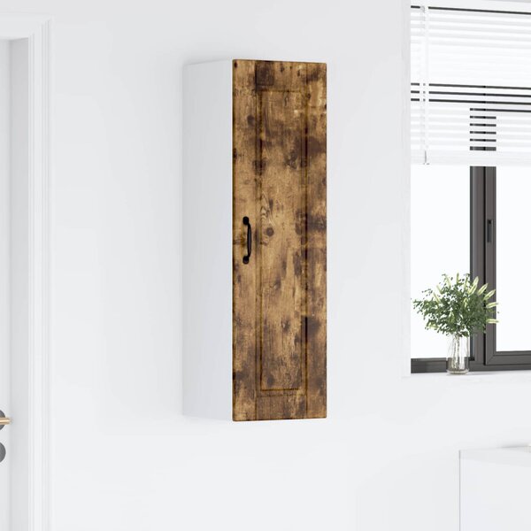 Konyhaszekrény polcokkal Füstölt tölgy 30 x 31 x 100 cm Faanyag