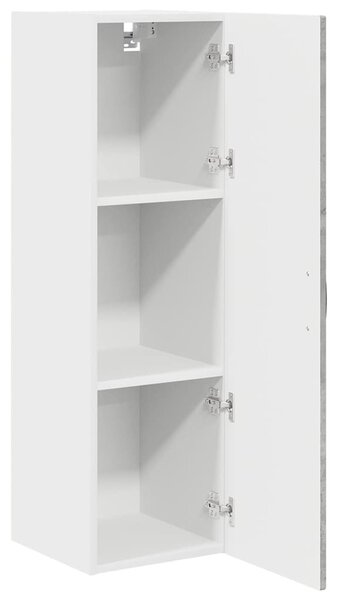 Konyhaszekrény polcokkal Beton Szürke 30 x 31 x 100 cm Faanyag