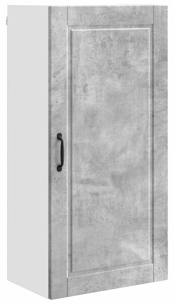 Konyhaszekrény polcokkal Beton Szürke 50 x 31 x 100 cm Faanyag