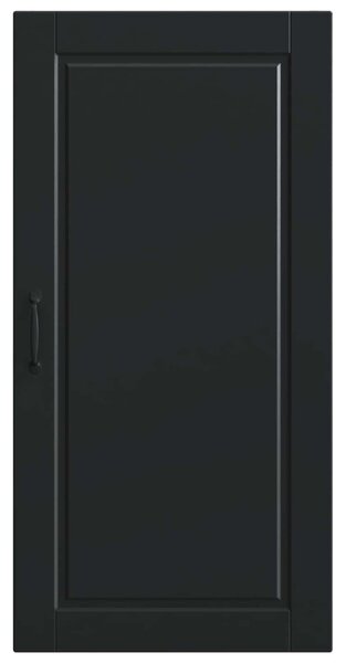 Konyhaszekrény polcokkal Fekete 50 x 31 x 100 cm Faanyag