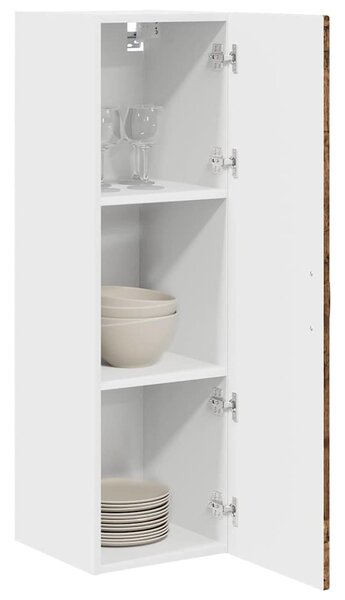 Konyhaszekrény polcokkal Öreg fa 30 x 31 x 100 cm Faanyag