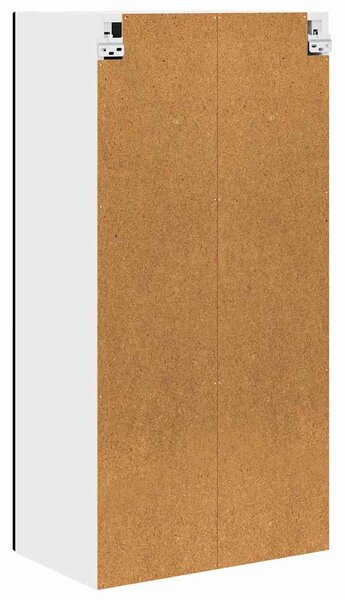 Konyhaszekrény polcokkal Fekete 50 x 31 x 100 cm Faanyag