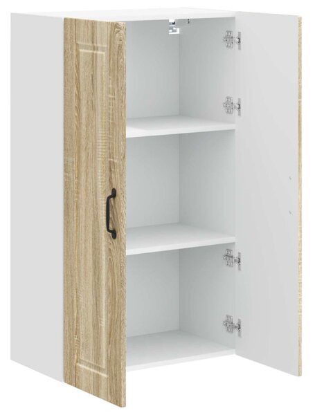 Konyhaszekrény polcokkal Sonoma tölgy 60 x 31 x 100 cm Faanyag