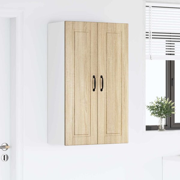 Konyhaszekrény polcokkal Sonoma tölgy 60 x 31 x 100 cm Faanyag