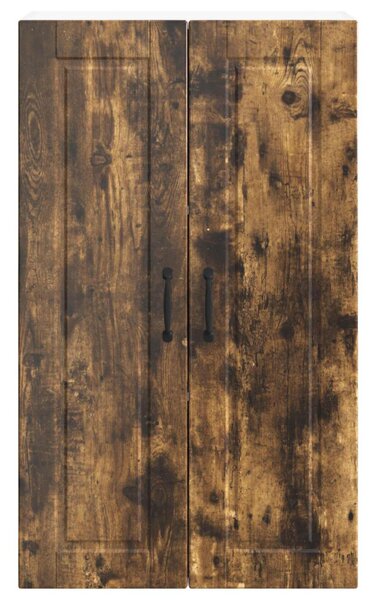 Konyhaszekrény polcokkal Füstölt tölgy 60 x 31 x 100 cm Faanyag