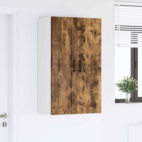Konyhaszekrény polcokkal Füstölt tölgy 60 x 31 x 100 cm Faanyag