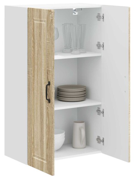 Konyhaszekrény polcokkal Sonoma tölgy 60 x 31 x 100 cm Faanyag
