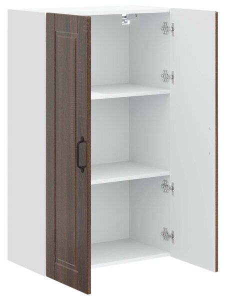 Konyhaszekrény polcokkal Barna Tölgy 60 x 31 x 100 cm Faanyag