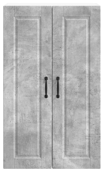 Konyhaszekrény polcokkal Beton Szürke 60 x 31 x 100 cm Faanyag