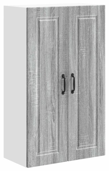 Konyhaszekrény polcokkal Szürke Sonoma 60 x 31 x 100 cm Faanyag