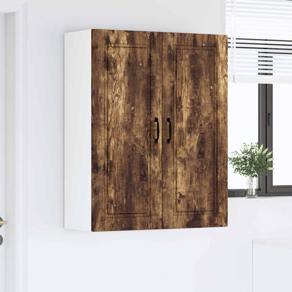 Konyhaszekrény polcokkal Füstölt tölgy 80 x 31 x 100 cm Faanyag