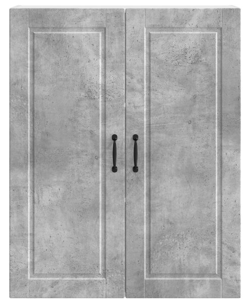 Konyhaszekrény polcokkal Beton Szürke 80 x 31 x 100 cm Faanyag