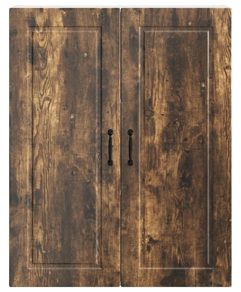 Konyhaszekrény polcokkal Füstölt tölgy 80 x 31 x 100 cm Faanyag
