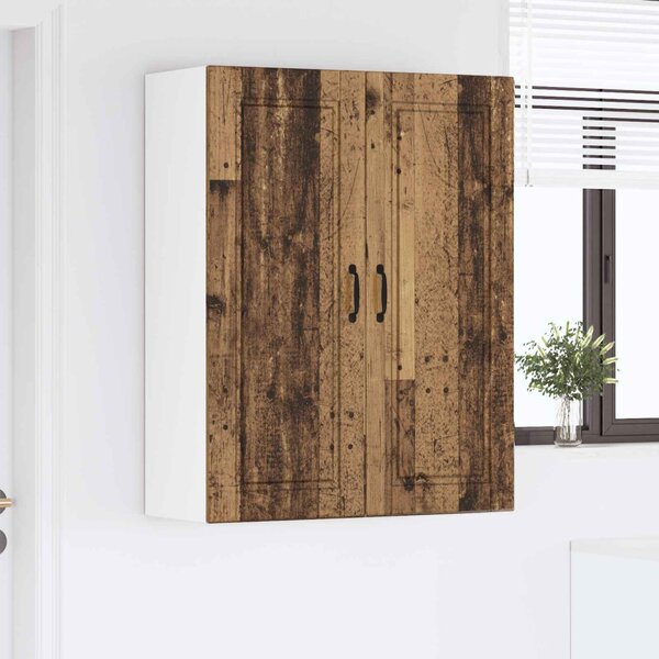 Konyhaszekrény polcokkal Öreg fa 80 x 31 x 100 cm Faanyag