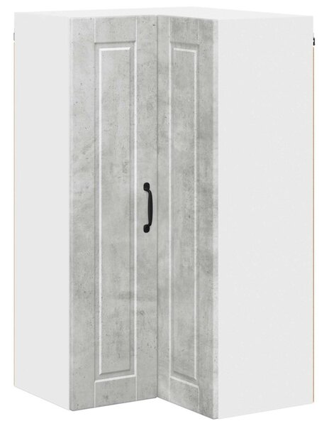 Konyhaszekrény polcokkal Beton Szürke 57 x 57 x 100 cm Faanyag