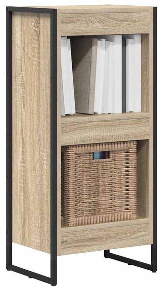 Könyvespolc Sonoma 80 x 30 x 155 cm Faanyag