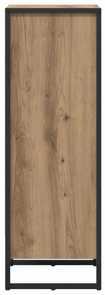 Könyvespolc Művészi tölgy 80 x 30 x 155 cm Faanyag