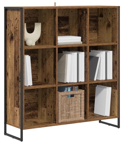 Könyvespolc Öreg fa 99.5 x 30 x 108.5 cm Faanyag