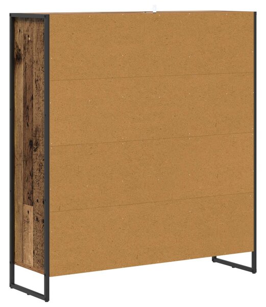Könyvespolc Öreg fa 99.5 x 30 x 108.5 cm Faanyag