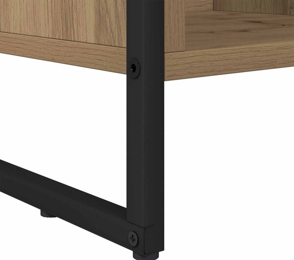 Könyvespolc Művészi tölgy 99.5 x 30 x 108.5 cm Faanyag