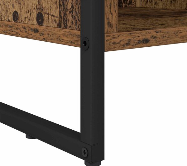 Könyvespolc Öreg fa 99.5 x 30 x 108.5 cm Faanyag