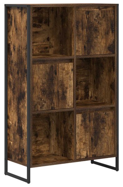 Könyvespolc Füstös tölgy 68 x 30 x 108.5 cm Faanyag