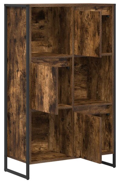 Könyvespolc Füstös tölgy 68 x 30 x 108.5 cm Faanyag