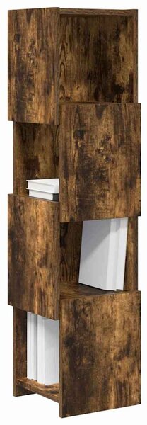 Sarokszekrény Füstölt tölgy 25,5x25x102cm Faanyag