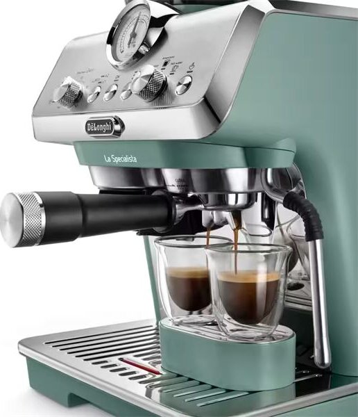 Delonghi ec9155.gr la specialista arte kávéfőző, 8 őrlési fokozat, tartály: 1,7 l, zöld EC9155.GR