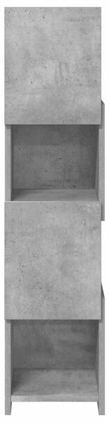 Sarokszekrény Beton Szürke 25,5x25x102cm Faanyag