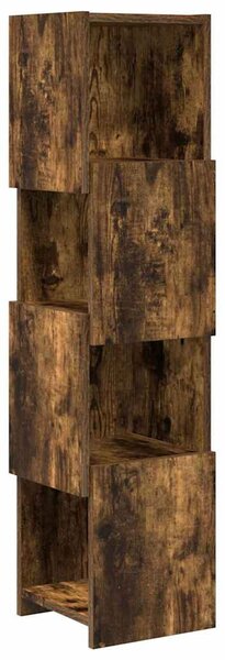 Sarokszekrény Füstölt tölgy 25,5x25x102cm Faanyag