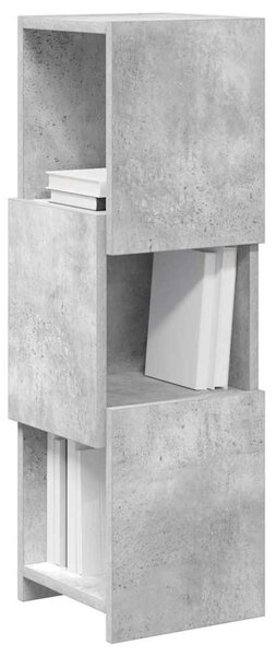 Sarokszekrény Beton Szürke 25,5x25x80cm Faanyag