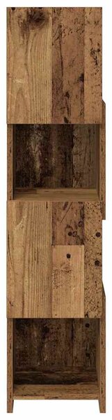 Sarokszekrény Öreg fa 25,5x25x102cm Faanyag