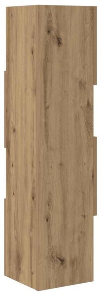 Sarokszekrény Artisan tölgy 25,5x25x102cm Faanyag
