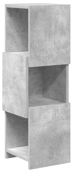 Sarokszekrény Beton Szürke 25,5x25x80cm Faanyag