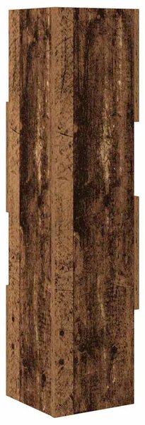 Sarokszekrény Öreg fa 25,5x25x102cm Faanyag