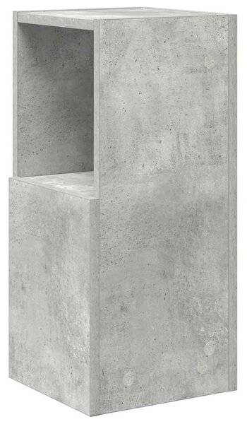 Sarokszekrény Beton Szürke 25,5x25x55cm Faanyag