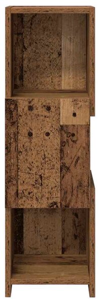Sarokszekrény Öreg fa 25,5x25x80cm Faanyag