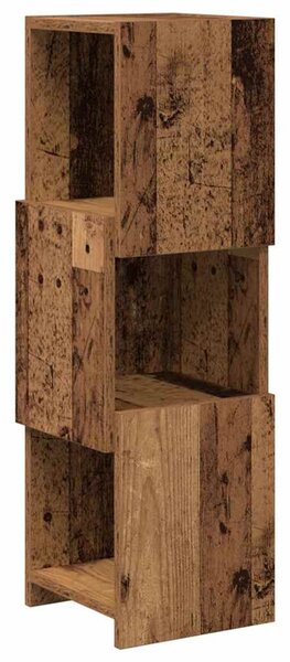 Sarokszekrény Öreg fa 25,5x25x80cm Faanyag