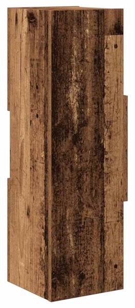 Sarokszekrény Öreg fa 25,5x25x80cm Faanyag