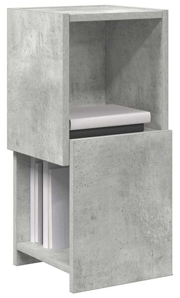Sarokszekrény Beton Szürke 25,5x25x55cm Faanyag