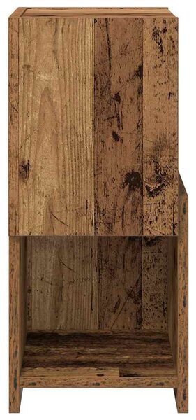 Sarokszekrény Öreg fa 25,5x25x55cm Faanyag