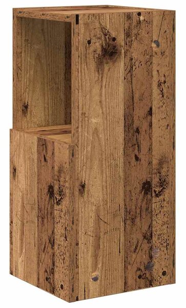 Sarokszekrény Öreg fa 25,5x25x55cm Faanyag